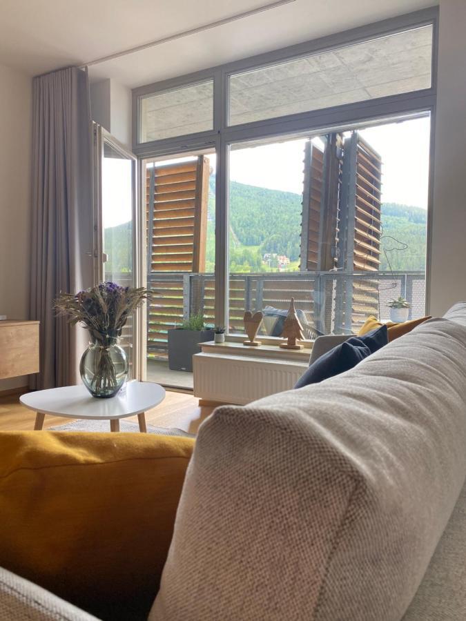 Luxusni Apartman U Sjezdovek S Garazi 哈拉霍夫 外观 照片